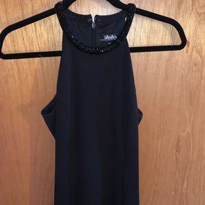 Floor length, form fitting dress by LuLu’s!